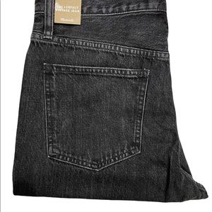 Madewell Roxston Wash Vintage Distressed Slim Fit Jeans. Size 30, Black